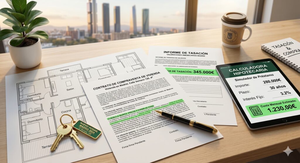 Tasación Hipotecaria para Compra de Vivienda Habitual